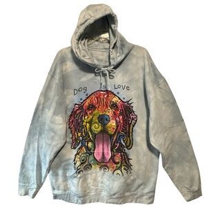 The mountain dog is love hoodie Tag missing XXL OR LARGER LIKE NEW